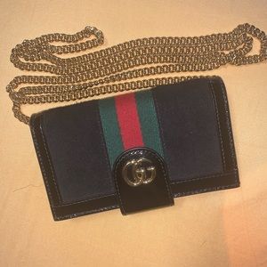 GUCCI AUTHENTIC IPHONE 7/8 PHONE CASE/WALLET
